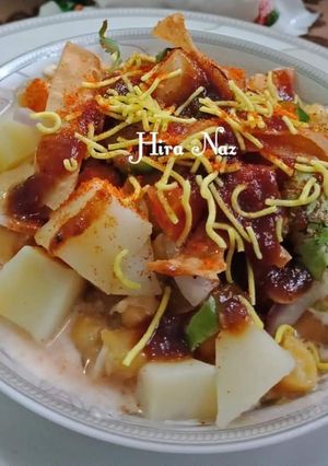 A picture of Special Chana Chaat with Allu.
