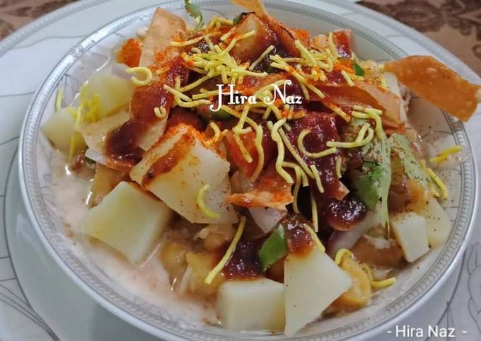 Special Chana Chaat with Allu Recipe