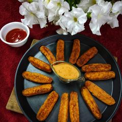 A picture of Moong Dal Fritters.