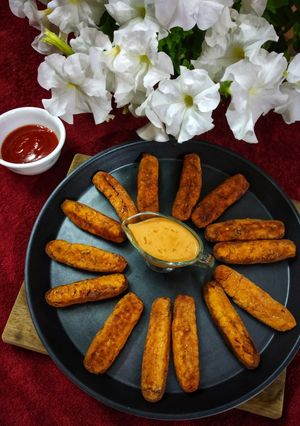 A picture of Moong Dal Fritters.