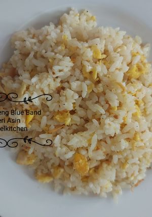 Foto resep Nasi Goreng Blue Band Teri Asin