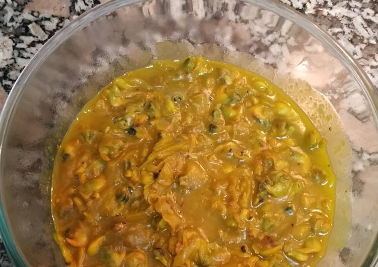 Almejas o berberechos al azafrán (clásico o con Thermomix)