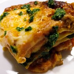 A picture of Lasagna.