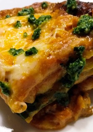 A picture of Lasagna.