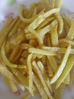 A picture of Homemade chips.