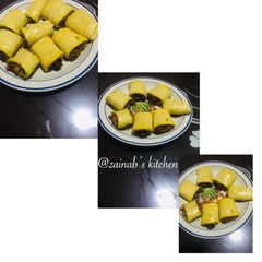 A picture of Baked Fish roll.
