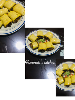 A picture of Baked Fish roll.
