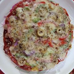 A picture of Rava Semolina Pizza.