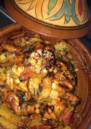 صورة لوصفة طاجين بالخضار لذيذة 😍🤤