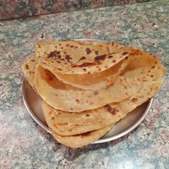 Layered paratha A picture of Layered paratha.