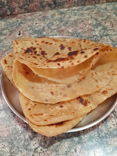 A picture of Layered paratha.