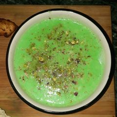 A picture of Green apple javarisi payasam.