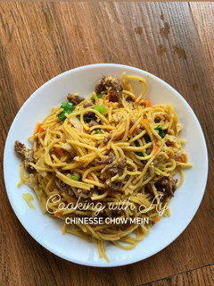 Foto resep Chinesse chow mein (mie goreng)