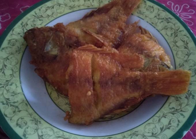 Ikan mas goreng