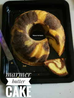 Foto resep Marmer butter cake