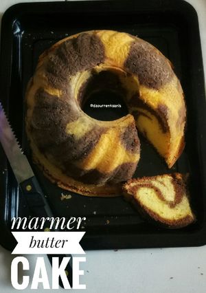 Foto resep Marmer butter cake