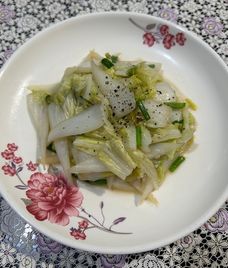 cải thảo xào dầu hào