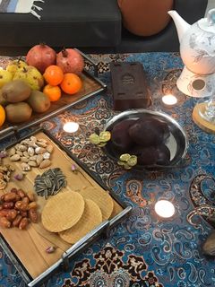 عکسی از دستور شب يلدا