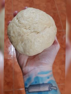 Una foto de Masa casera para tarta salada
