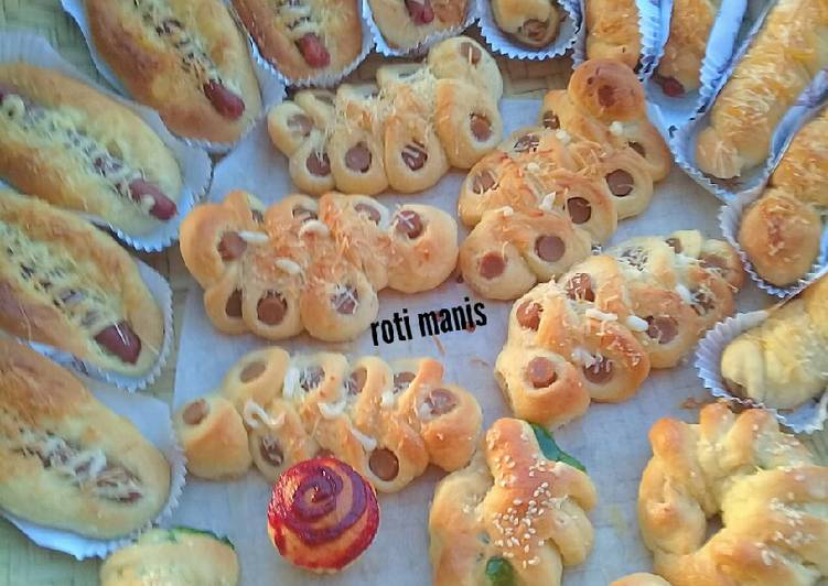 Bagaimana Membuat Roti manis dg metode tangzong🍔🌭🍞, Enak Banget