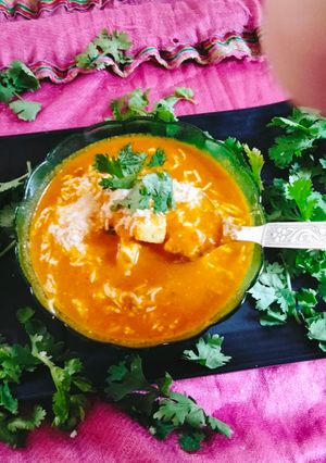A picture of Rich Tomato Paneer 😋😋😋.