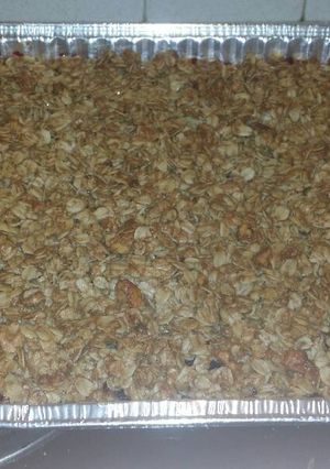 A picture of Blackberry Crisp.