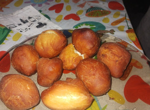 Una foto de Buñuelos de limón riquísimos!!