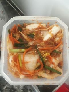 Hình của món Kim Chi Cải Thảo.