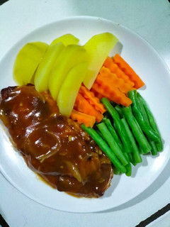 Foto resep Chicken Steak with Barbeque Sauce