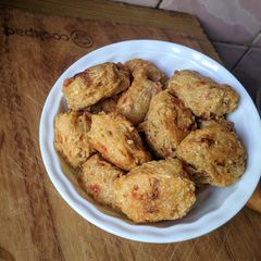 A picture of Water yam balls.