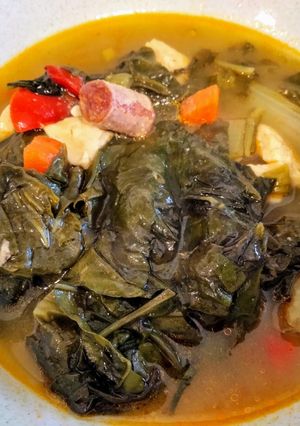 A picture of Swiss Chard Stew.