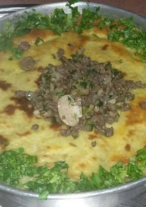 صورة لوصفة سوفليه (على طريقتي)