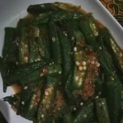 รูปของ Tumis Pedas Ebi Okra