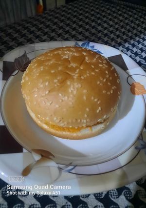 A picture of Homemade Burger.