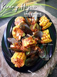 Foto resep KERANG HIJAU SAUS PADANG - TerEndolita!!