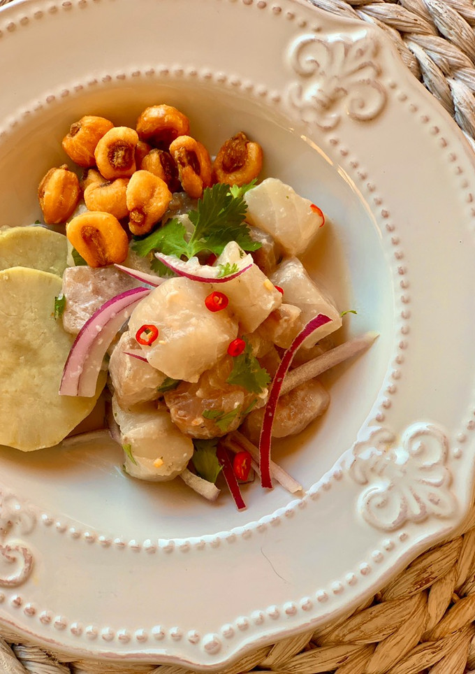 Una foto de Ceviche clásico
