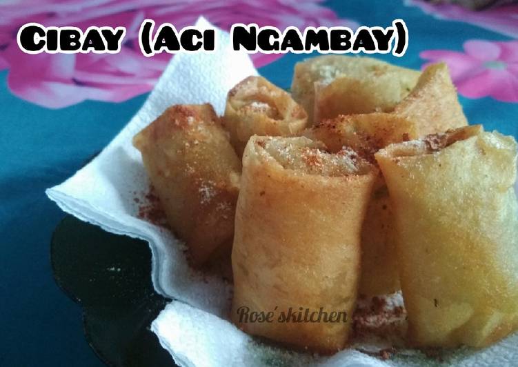 Resep Cibay (Aci Ngambay), Menggugah Selera