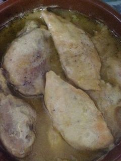 Una foto de Pollo al jengibre