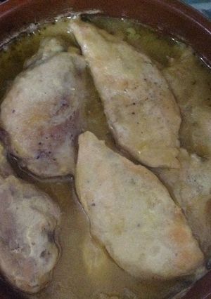 Una foto de Pollo al jengibre