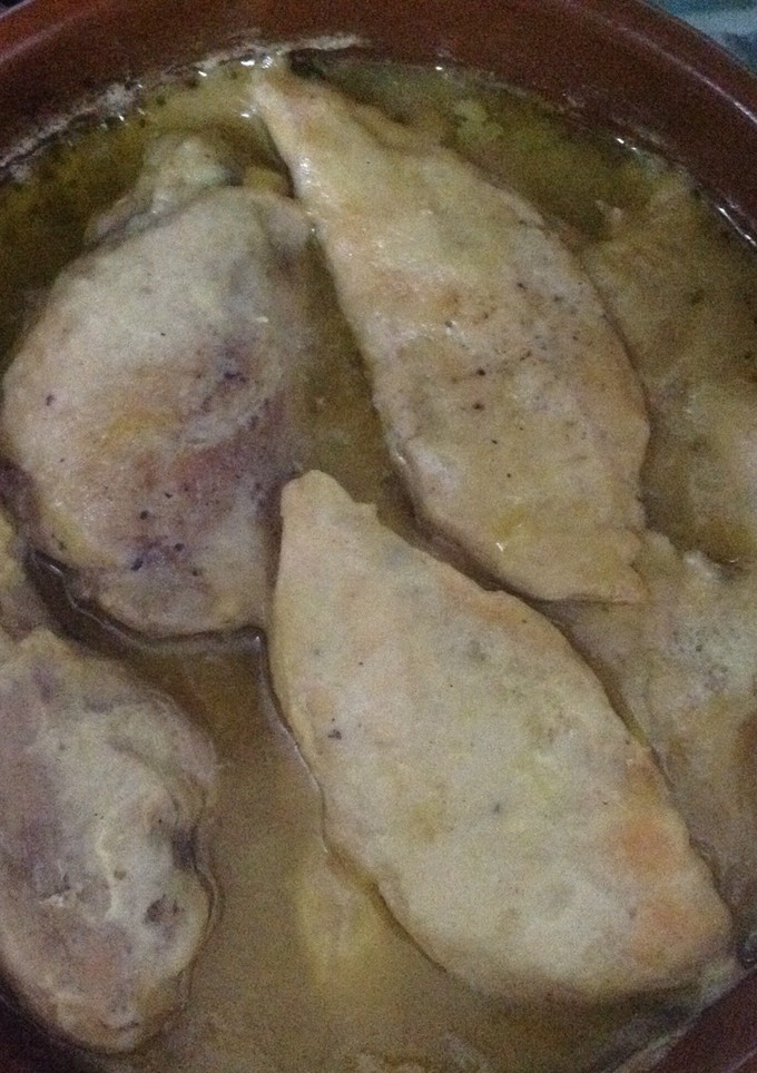 Una foto de Pollo al jengibre