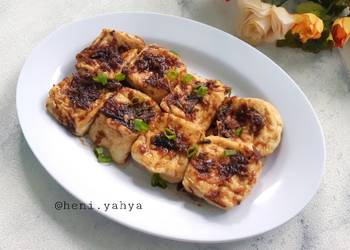 Resep Mudah Tahu Sambal Bawang Goreng (cepat &amp;amp; mudah) Praktis Enak