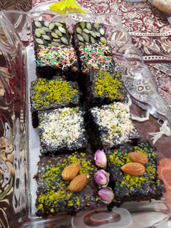 عکسی از دستور کیک خیس شکلاتی