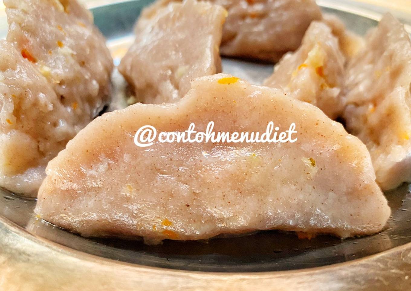 Choipan Chai kue beras coklat pontianak germinated brown rice kangen dimsum tradisional