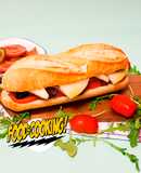 Bocadillo de Queso con Tomate