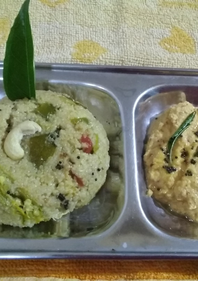 கோதுமை ரவை கிச்சடி🥕 செய்முறை முக்கிய புகைப்படம்