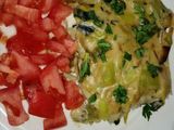 Brótola con salsa blanca de puerros
