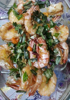 Foto resep Udang goreng mentega