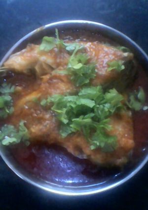 A picture of Fish curry.