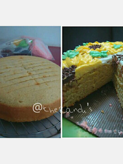 Foto resep Banana Sponge Cake recook resep Ewi Nerni
