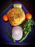 Loitta Maacher Jhuri /Bombay Duck Crumbled Fish Curry